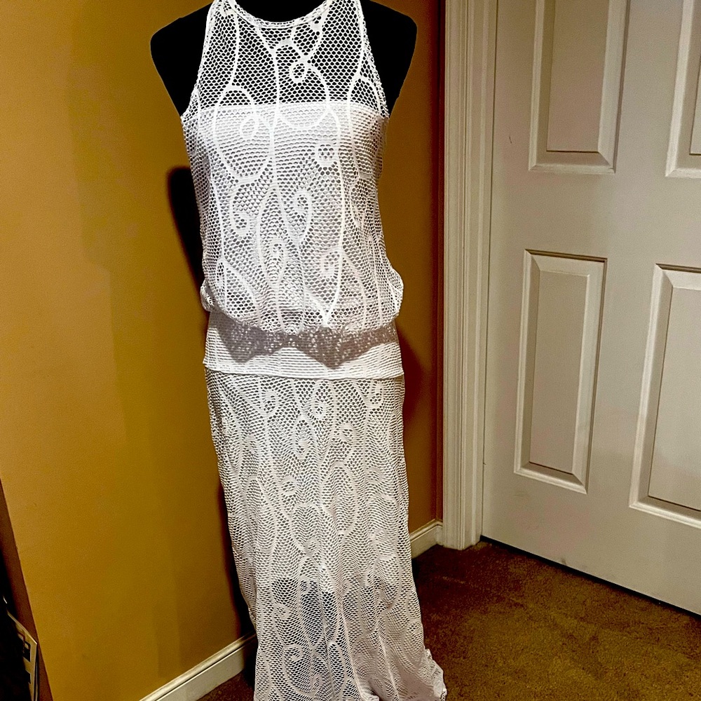 Beautiful white dress lace